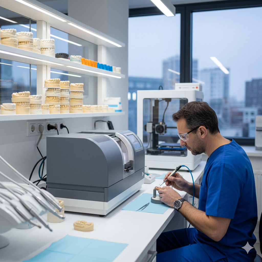 Visuel d'implantologie dentaire BioTech a Sete pour illustrer la page du Dr Abdessadok