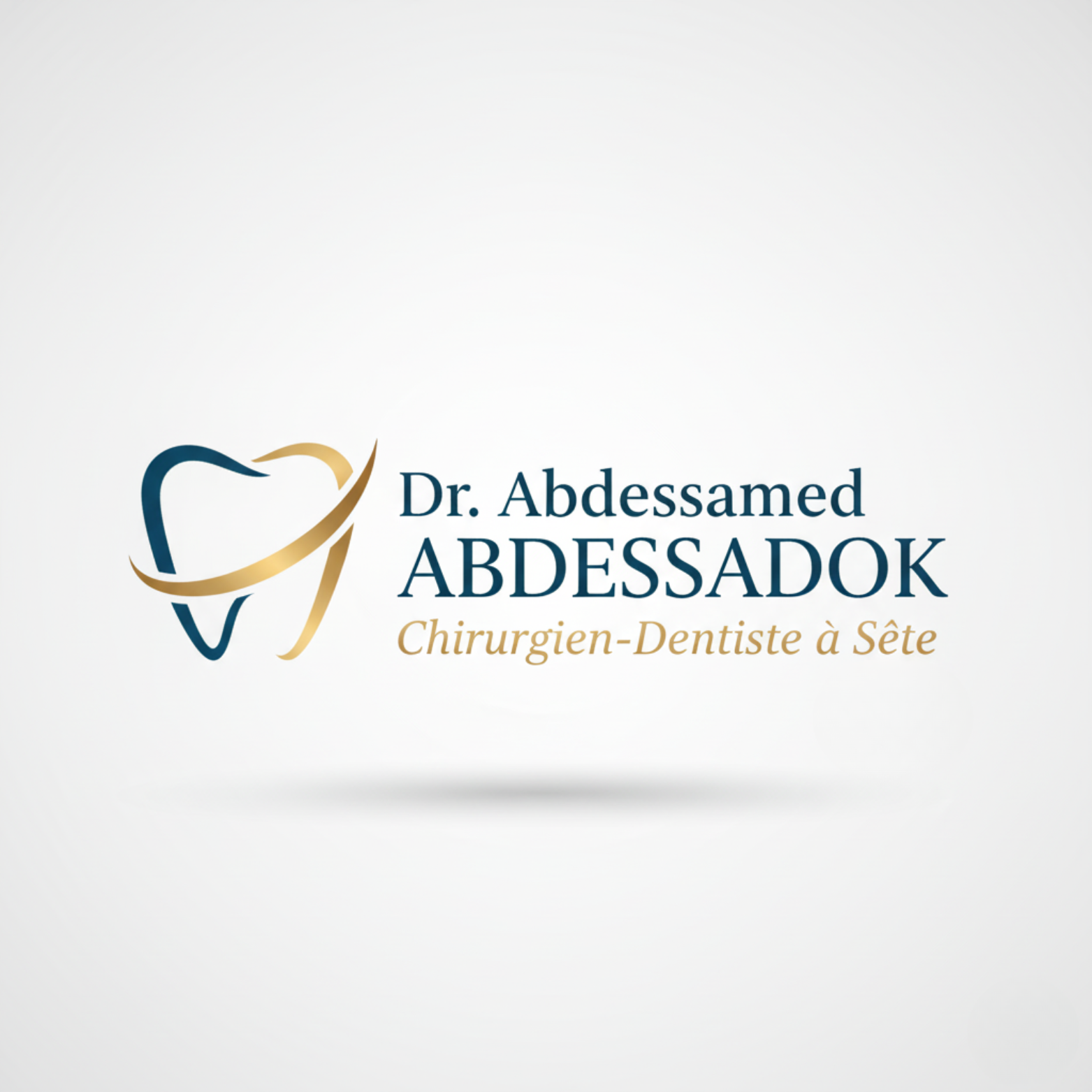 Identité visuelle du Cabinet Dentaire Dr. Abdessadok à Sète